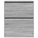 Pantofar, gri sonoma, 80x34x96,5 cm, lemn compozit - WALTI WALTI