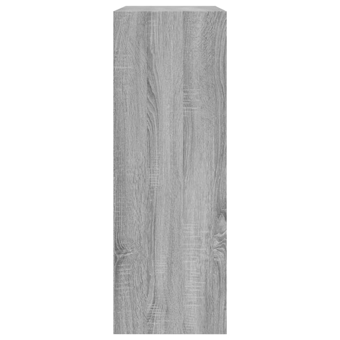 Pantofar, gri sonoma, 80x34x96,5 cm, lemn compozit - WALTI WALTI