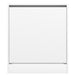 Pantofar, alb, 60x42x69 cm, lemn prelucrat - WALTI WALTI
