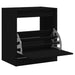 Pantofar, negru, 60x42x69 cm, lemn compozit - WALTI WALTI
