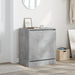 Pantofar, gri beton, 60x42x69 cm, lemn compozit - WALTI WALTI