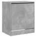 Pantofar, gri beton, 60x42x69 cm, lemn compozit - WALTI WALTI