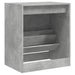 Pantofar, gri beton, 60x42x69 cm, lemn compozit - WALTI WALTI