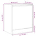 Pantofar, gri beton, 60x42x69 cm, lemn compozit - WALTI WALTI