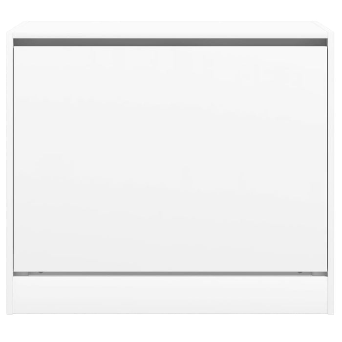 Pantofar, alb, 80x42x69 cm, lemn prelucrat - WALTI WALTI
