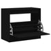 Pantofar, negru, 80x42x69 cm, lemn prelucrat - WALTI WALTI