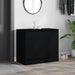 Pantofar, negru, 80x42x69 cm, lemn prelucrat - WALTI WALTI
