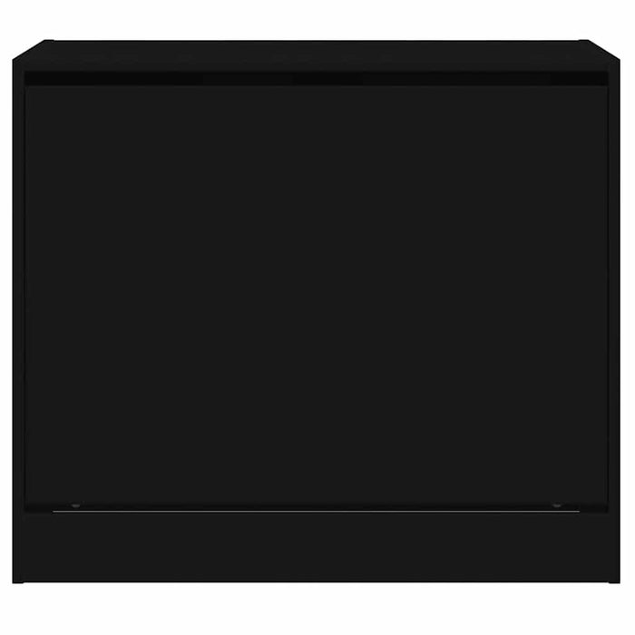 Pantofar, negru, 80x42x69 cm, lemn prelucrat - WALTI WALTI