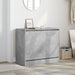 Pantofar, gri beton, 80x42x69 cm, lemn prelucrat - WALTI WALTI