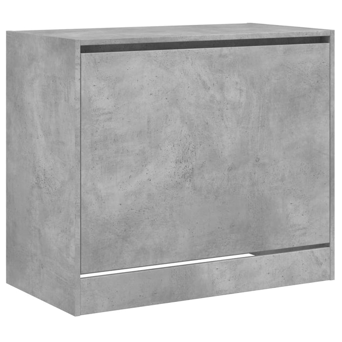 Pantofar, gri beton, 80x42x69 cm, lemn prelucrat - WALTI WALTI