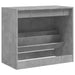 Pantofar, gri beton, 80x42x69 cm, lemn prelucrat - WALTI WALTI