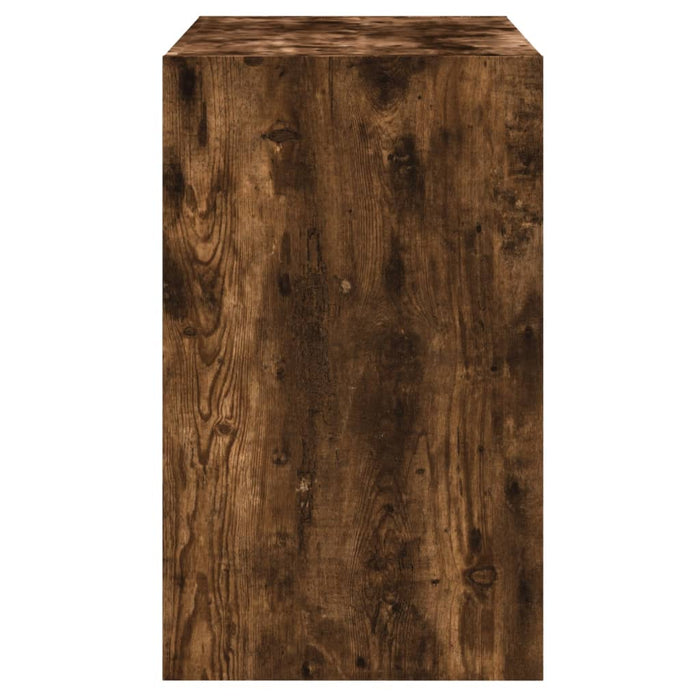 Pantofar, stejar fumuriu, 80x42x69 cm, lemn compozit - WALTI WALTI
