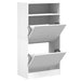 Pantofar, alb, 60x34x116 cm, lemn compozit - WALTI WALTI