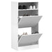 Pantofar, alb, 60x34x116 cm, lemn compozit - WALTI WALTI