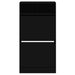 Pantofar, negru, 60x34x116 cm, lemn compozit - WALTI WALTI