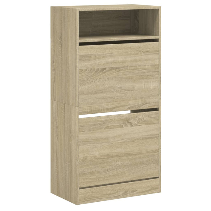 Pantofar, stejar sonoma, 60x34x116 cm, lemn prelucrat - WALTI WALTI