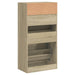 Pantofar, stejar sonoma, 60x34x116 cm, lemn prelucrat - WALTI WALTI