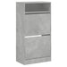 Pantofar, gri beton, 60x34x116 cm, lemn compozit - WALTI WALTI