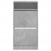 Pantofar, gri beton, 60x34x116 cm, lemn compozit - WALTI WALTI