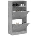 Pantofar, gri beton, 60x34x116 cm, lemn compozit - WALTI WALTI