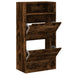 Pantofar, stejar fumuriu, 60x34x116 cm, lemn compozit - WALTI WALTI