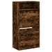 Pantofar, stejar fumuriu, 60x34x116 cm, lemn compozit - WALTI WALTI