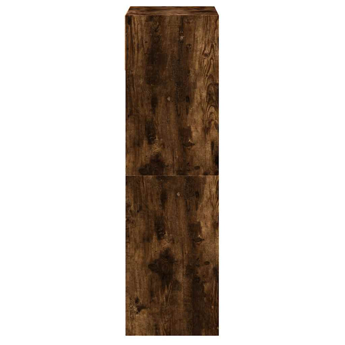 Pantofar, stejar fumuriu, 60x34x116 cm, lemn compozit - WALTI WALTI
