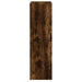Pantofar, stejar fumuriu, 60x34x116 cm, lemn compozit - WALTI WALTI