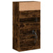 Pantofar, stejar fumuriu, 60x34x116 cm, lemn compozit - WALTI WALTI