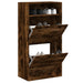 Pantofar, stejar fumuriu, 60x34x116 cm, lemn compozit - WALTI WALTI
