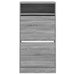 Pantofar, gri sonoma, 60x34x116 cm, lemn prelucrat - WALTI WALTI