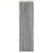 Pantofar, gri sonoma, 60x34x116 cm, lemn prelucrat - WALTI WALTI