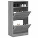 Pantofar, gri sonoma, 60x34x116 cm, lemn prelucrat - WALTI WALTI