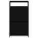 Pantofar, negru, 60x34x112 cm, lemn compozit - WALTI WALTI