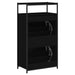 Pantofar, negru, 60x34x112 cm, lemn compozit - WALTI WALTI