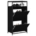 Pantofar, negru, 60x34x112 cm, lemn compozit - WALTI WALTI