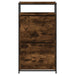 Pantofar, stejar fumuriu, 60x34x112 cm, lemn compozit - WALTI WALTI