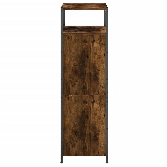 Pantofar, stejar fumuriu, 60x34x112 cm, lemn compozit - WALTI WALTI