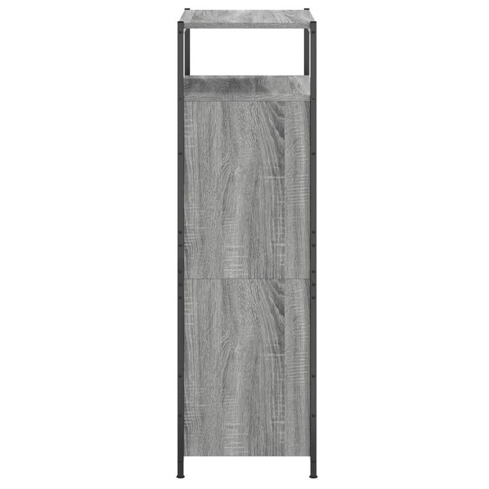Pantofar, gri sonoma, 60x34x112 cm, lemn prelucrat - WALTI WALTI