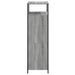 Pantofar, gri sonoma, 60x34x112 cm, lemn prelucrat - WALTI WALTI