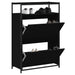 Pantofar, negru, 75x34x112 cm, lemn compozit - WALTI WALTI