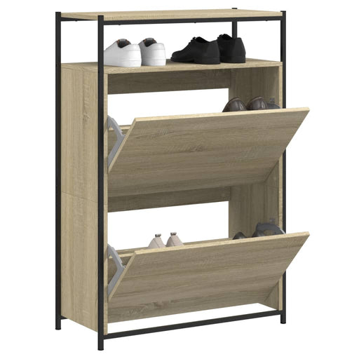 Pantofar, stejar sonoma, 75x34x112 cm, lemn compozit - WALTI WALTI