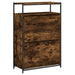 Pantofar, stejar fumuriu, 75x34x112 cm, lemn compozit - WALTI WALTI