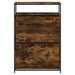 Pantofar, stejar fumuriu, 75x34x112 cm, lemn compozit - WALTI WALTI