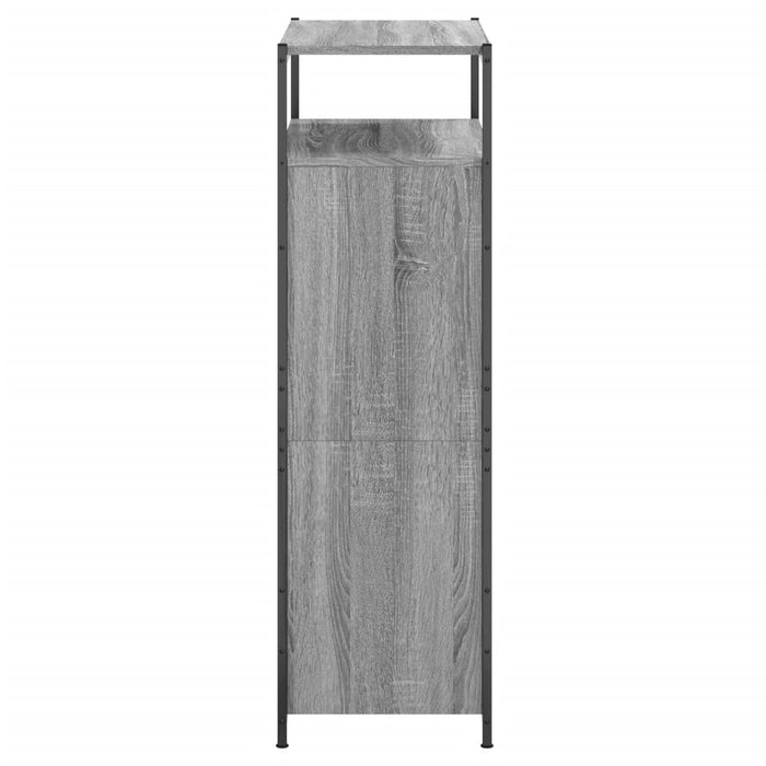 Pantofar, gri sonoma, 75x34x112 cm, lemn prelucrat - WALTI WALTI
