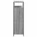 Pantofar, gri sonoma, 75x34x112 cm, lemn prelucrat - WALTI WALTI