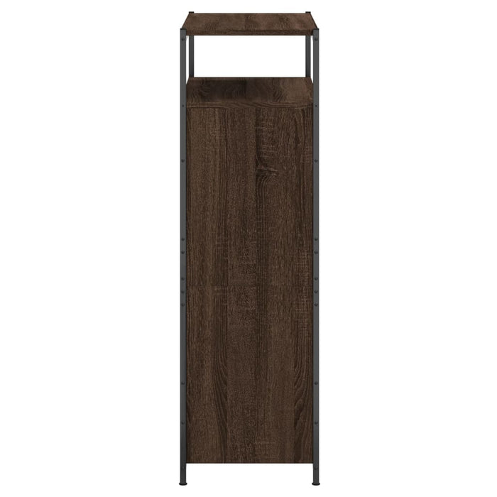 Pantofar, stejar maro, 75x34x112 cm, lemn compozit - WALTI WALTI