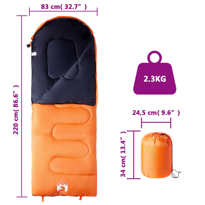 Sac de dormit pentru adulți de camping, 3-4 anotimpuri - WALTI WALTI