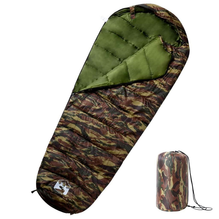 Sac de dormit tip mumie pentru adulți de camping, 3 anotimpuri - WALTI WALTI