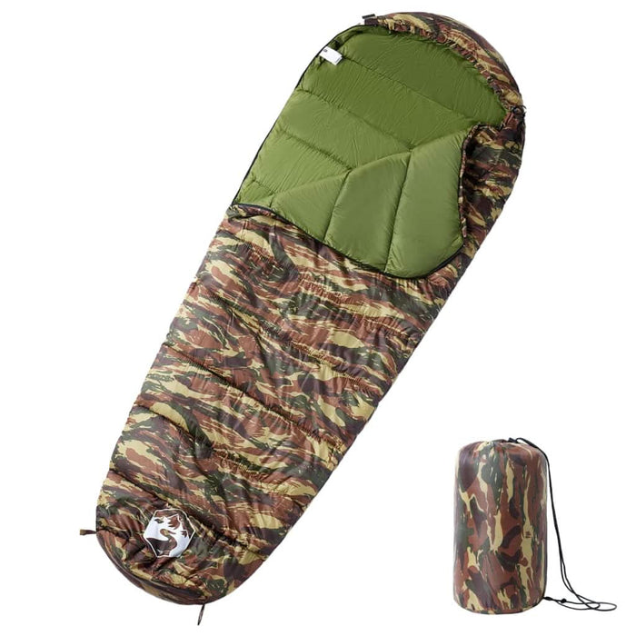 Sac de dormit tip mumie pentru adulți de camping, 3 anotimpuri - WALTI WALTI